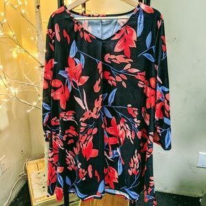 3x tunic style A-line shirt from Eleven Chic